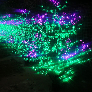 Brilliant LED Lilac Flower <b>Light</b> for Outdoor Christmas Festival Landscape Lighting IP65 Waterproof Remote Control Commercial Use - Product Image 1