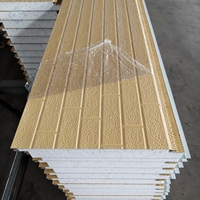 Panneaux EPS isolés thermiquement en promotion, 30 mm, panneaux sandwich pour murs de maison en acier, pour utilisation en maison mobile