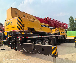 Grúa móvil pesada usada SANY STC750h STC500s STC550t5 STC750s STC800t5 STC1000t7 con motor de componente central - Product Image 4