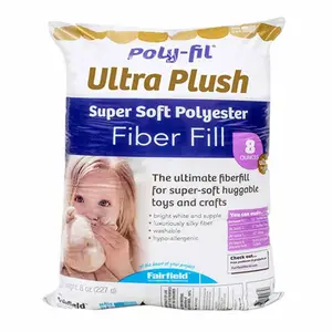 ขายร้อน Super Soft โพลีเอสเตอร์ Polyfill เส้นใยบรรจุ