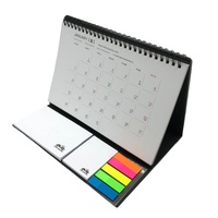Carton Design personnalisé, impression mensuelle, calendrier, pour bureau, avec Notes majuscules