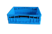 Caisse de rangement pliable en plastique NEXARA 530*410*180mm, conteneur empilable pour légumes et fruits, boîte de déménagement pliable en PP