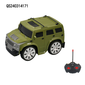 سيارة تحكم عن بعد صغيرة بوظائف كاملة بقناتين ومدى 20 متر بتصميم كرتوني 27 ميجاهرتز للأطفال للاستخدام الداخلي والخارجي - Product Image 2