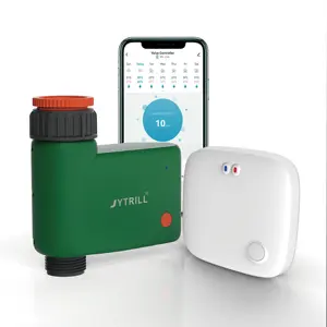 Tuya intelligent wireless wifi water timer sprinklers automatic watering irrigation controller for garden