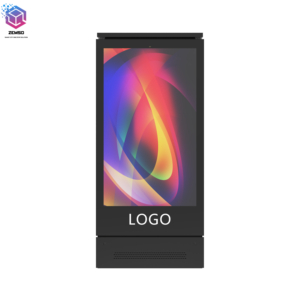 Tótem Digital Interactivo para Exteriores, Pantalla LCD de 65 Pulgadas, Doble Cara, con Soporte de Pie, para Señalización Digital y Kiosco de Información - Product Image 3