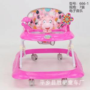 <span class=keywords><strong>Girello</strong></span> per Bambini all'Ingrosso, Cavalcabile Pieghevole con Capacità di Carico di 20KG, Telaio in Plastica per Neonati e Bambini da 6 Mesi a 3 Anni - Product Image 4