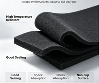 Feuille de silicone en mousse poreuse résistante aux hautes températures, plaque de mousse à cellules fermées souple, taille personnalisée, isolation thermique, étanchéité, amortissement