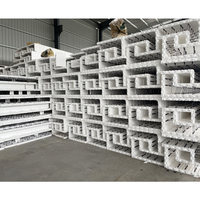 Système de coffrage en blocs ICF isolés faciles à installer pour maisons et villas auto-construites