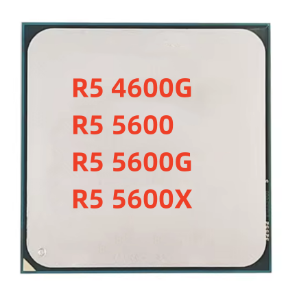 New dm- a Gaming Cpu R5 4600G 5500 5600G 5600 5600X 6-Core Socket AM4 Processor R5 5600G for Desktop Computer