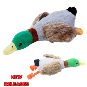 Giocattoli per Animali Domestici di Tendenza: Peluche a Forma di Anatra Selvatica da 28cm con Suono, Giocattolo per Cani all'Ingrosso - Product Image 1