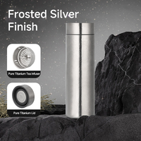 2025 nouveau Design écologique titane isolé sous vide bouteille d'eau en plein air Sport flacon Thermos avec nouveau Design