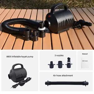 CE RoHS BSCI 600W 2.5PSI High Pressure Portable Electric Air Track Pump For Gym Tumble Mat