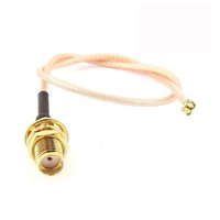 Câble SMA mâle vers N mâle 1 pied RG316, câble SMA vers N 50 Ohm pour routeur WiFi, récepteur GPS, antenne, amplificateur de signal