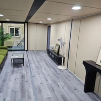 Maison Modulaire Commerciale en EPS, Villa Préfabriquée 20ft 40ft, Maison Conteneur Extensible de Luxe avec Toit en Pente et Porche pour Appartement et Hôtel