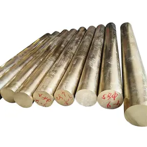 Batang batang paduan perunggu bulat C61000 C61400 C63000 batang/batang tembaga perunggu aluminium