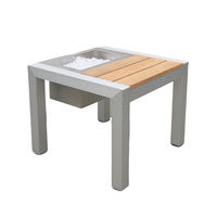 Table d'appoint pour piscine d'hôtel pour restaurants extérieurs