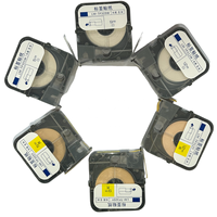 Pita Label Putih Kompatibel MAX 12mm LM-312W untuk Printer MAX LETATWIN LM-380E LM-370A Ribbon Printer 12mm*8m PT-312W CN GUA PET