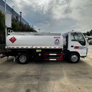 מכירה חמה 5000l נייד משאית דלק ניידת של הלקוח דורש 5 סמ "ק דלק לוגיסטיקה צי אספקת דיזל קמיון - Product Image 3