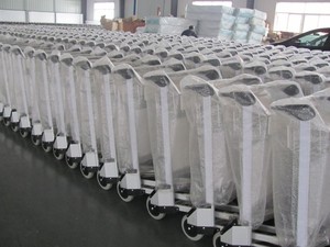 Luchthaven kofferwagen met rem - Product Image 5