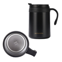 Ensemble de tasses à café d'extérieur en acier inoxydable 304, 500 ml, pour café filtre, pour la maison et le camping
