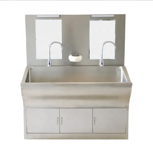 Évier de désinfection en acier inoxydable 304 pour salle blanche, hôpital, laboratoire chirurgical, personnalisable - Product Image 1