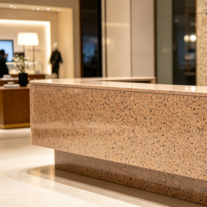 Dalle de granit rose Salisbury poli, moderne et de qualité supérieure, taillée sur mesure, durable pour cuisine, salle de bain et extérieur - Product Image 4