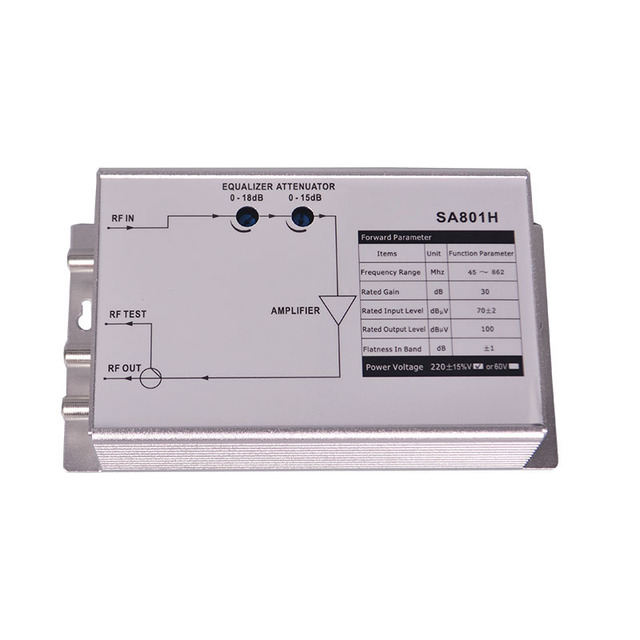 High Quality Bi-Directional 862MHz CATV Module Amplifier Indoor Radio & TV Broadcasting Signal Enhancer