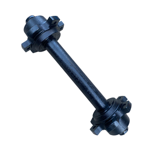 Roda kontainer angkat beban karet Solid, Super berat 5T 7T 16 "22" dengan Kit spindel Jack <span class=keywords><strong>Lug</strong></span> untuk Hub kontainer ISO - Product Image 3