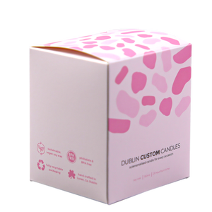 Fournisseur écologique de Shanghai carton de luxe recyclé bouteille d'huile de parfum de 50ml boîte cosmétique en papier avec tampon en feuille d'or - Product Image 3