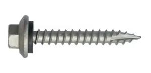 PARAFUSO SEXT. FL MAD PONTA TIPO 17 AR EPDM <span class=keywords><strong>RI</strong></span> AC <span class=keywords><strong>N</strong></span>.10 X 1.1/2 RUSPERT PRATA PARAFUSO - Product Image 3