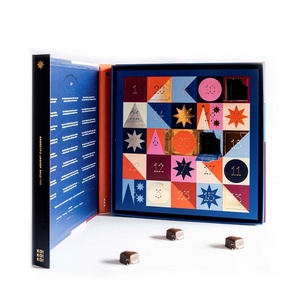 Wholesale Paper Low Moq <strong>Empty</strong> Custom Price Folding Boxes <strong>Wax</strong> <strong>Melt</strong> Tuck Box <strong>Advent</strong> <strong>Calendar</strong> Box - Product Image 3