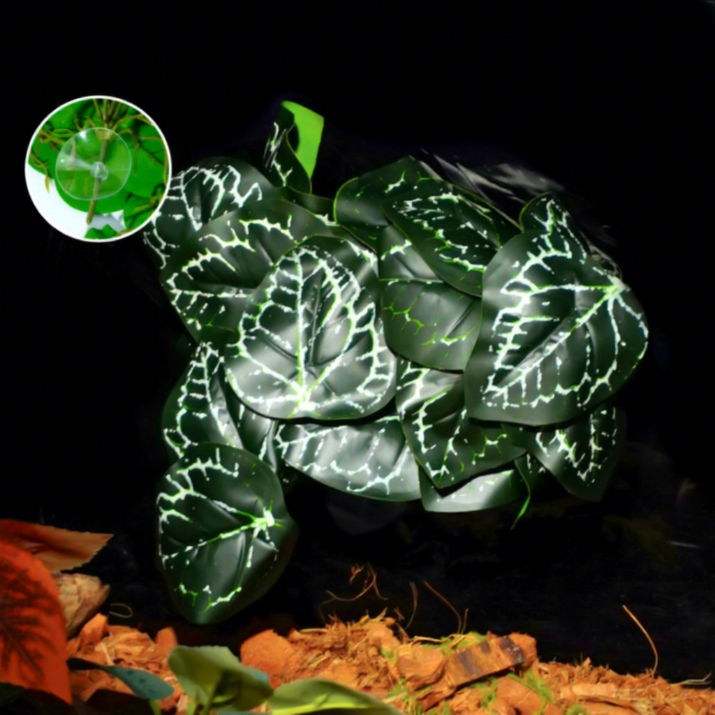 Black swan leaf-with suction cup
