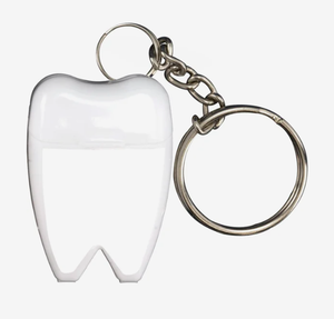 Llavero con Forma <span class=keywords><strong>de</strong></span> Diente con Logotipo Personalizado, Regalo Empresarial Corporativo, Artículo Promocional para el Cuidado <span class=keywords><strong>de</strong></span> la Higiene Bucal - Product Image 5