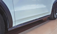 Véritable fibre de carbone C-Style pare-chocs avant lèvre diffuseur arrière jupe latérale Kit de carrosserie pour Porsche Cayenne Modification