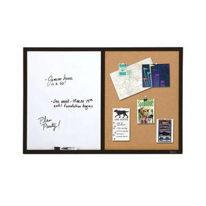 Tableau blanc magnétique et tableau en liège de taille personnalisée, effaçable à sec, avec cadre - Product Image 2