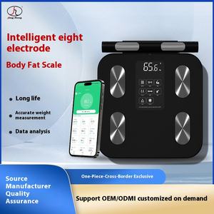 Smart 8 Balance de poids corporel personnelle électrique Capacité de 180kg IMC numérique Balance de salle de bain ITO Caractéristique Motif solide - Product Image 2