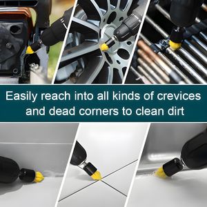 LIJIE vendita diretta 6 pezzi elettrico per trapano spazzola Set grande sconto spazzole per <span class=keywords><strong>autolavaggio</strong></span> prodotto da esperti di pulizia auto - Product Image 5