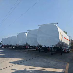 Remolque cisterna de aluminio CLW de 3 y 4 ejes, 40 pies, 80000 litros, para transporte de petróleo, aceite y diésel. - Product Image 3