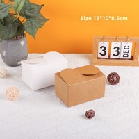 Boîte en papier pour biscuits, pâtisseries, bonbons, emballage alimentaire, boîte cadeau