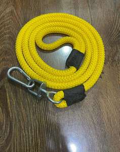Laisse en corde pour chiens de taille moyenne - Jaune - Product Image 4