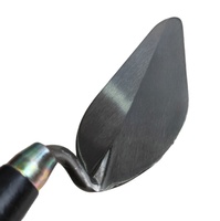 Lame en acier à haute teneur en carbone de 6, 7 et 8 pouces, forgée en une seule pièce, truelle de maçonnerie
