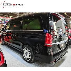 Kits de Carrocería W447 Compatibles con <span class=keywords><strong>MB</strong></span> Clase V V260 Metris/ 447 <span class=keywords><strong>Vito</strong></span> a Estilo A, Material PP, Kit de Carrocería Clase V, Nuevo Parachoques Delantero - Product Image 6