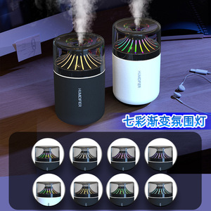 Ultrasonic <b>Humidifier</b> With Colorful Light 0.5 Gal USB Powered Car Desktop Office Use - Product Image 3