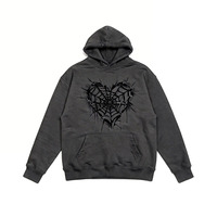 Sweat-shirts à capuche unisexes Street Fashion Tears, 420 g/m², sweat-shirts personnalisés, Y2k, sweat-shirts de haute qualité, service OEM ODM