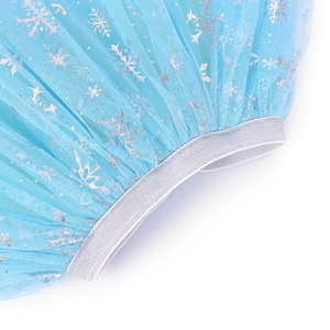 Falda de tul suave y cómoda para niñas, tutú de copo de nieve, elsa - Product Image 4