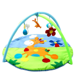 Tout-petits ramper couverture ronde dessin animé bébé <span class=keywords><strong>tapis</strong></span> de <span class=keywords><strong>jeu</strong></span> avec cadre de remise en forme doux <span class=keywords><strong>jeu</strong></span> <span class=keywords><strong>tapis</strong></span> de protection <span class=keywords><strong>tapis</strong></span> de <span class=keywords><strong>jeu</strong></span> - Product Image 2