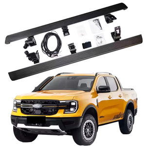 YTPIONEER OEM <span class=keywords><strong>2022</strong></span> 2023 2025 5.ª Generación Ranger <span class=keywords><strong>TRD</strong></span> <span class=keywords><strong>Pro</strong></span> Limited Juego Completo de Estribos Eléctricos Automáticos de Aleación de Aluminio de Lujo - Product Image 4