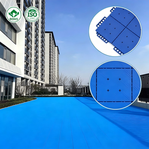 Suelo deportivo modular de polipropileno (PP) entrelazado, suspendido, antideslizante para exteriores, para cancha de baloncesto y jardín de infantes. - Product Image 1