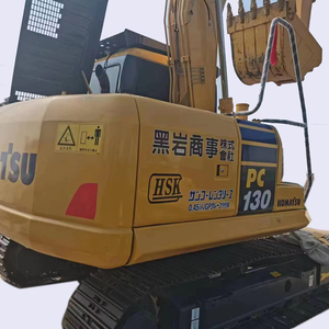Komatsu PC130 Crawler <b>Excavator</b> | Japan-Made <b>Used</b> Small Digger | Second-Hand <b>Excavator</b> for Utility Work - Product Image 1
