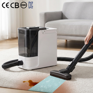 Nettoyeur de tapis électrique à eau froide pour la maison et les sièges de voiture, canapé, poupée en coton, tapis en laine – Extracteur portable humide/sec - Product Image 2